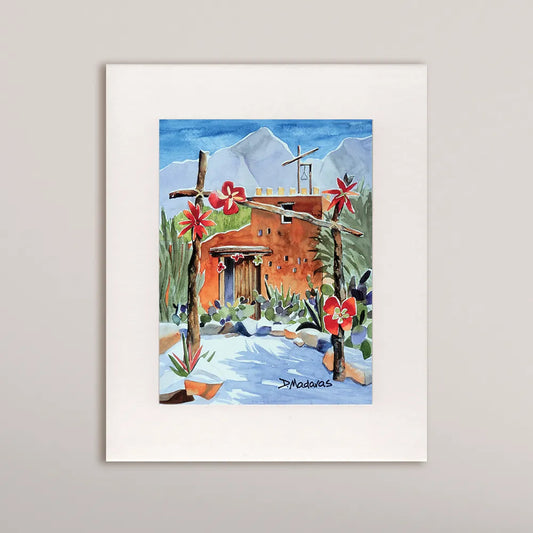 Winter in the Catalinas- Matted Print