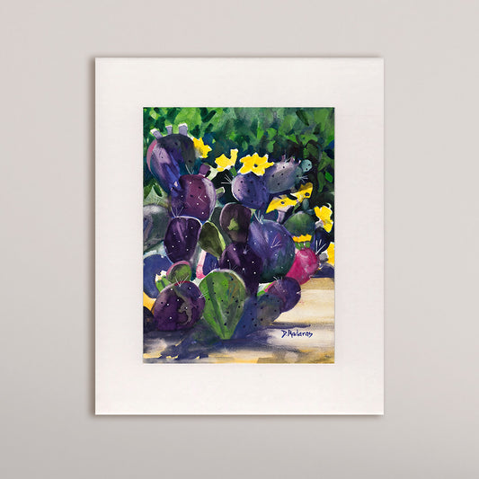 Purple Morning- Matted Print
