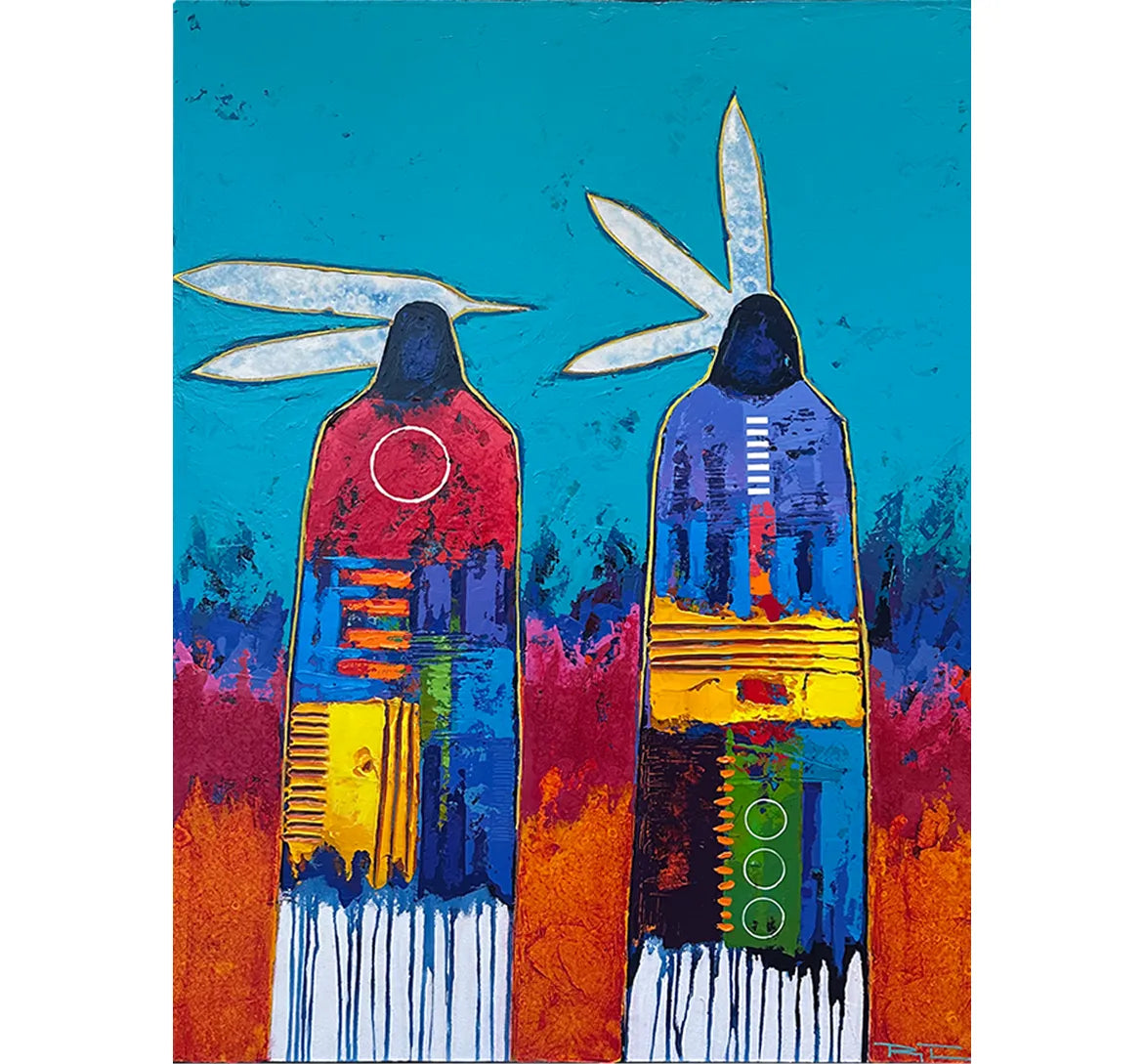 Shamans of the Spring Lodge by Ray Tigerman