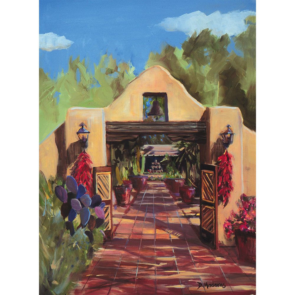 Red Chili Peppers- Matted Print