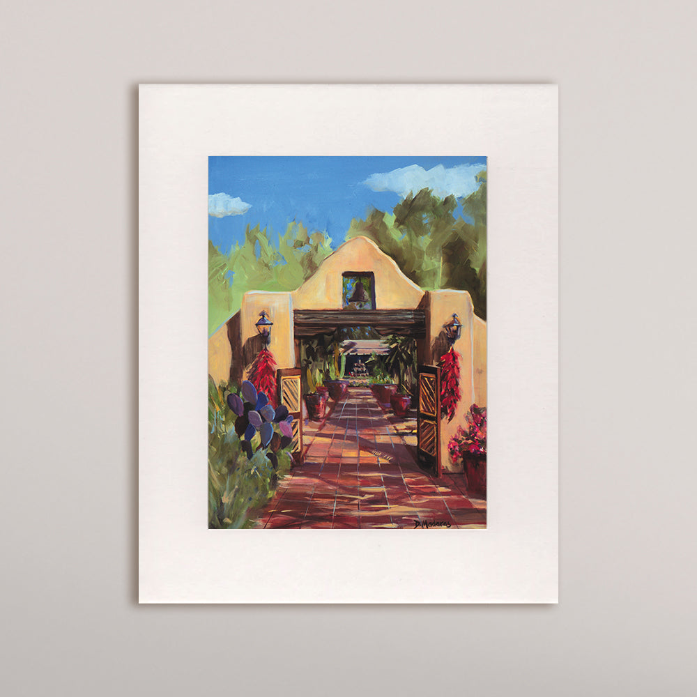 Red Chili Peppers- Matted Print