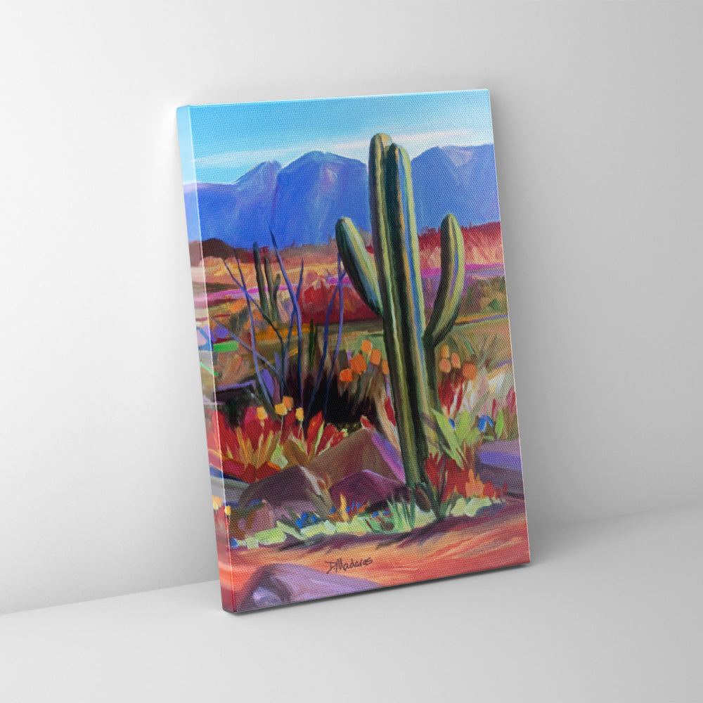 Red Mile panel 3- Canvas
