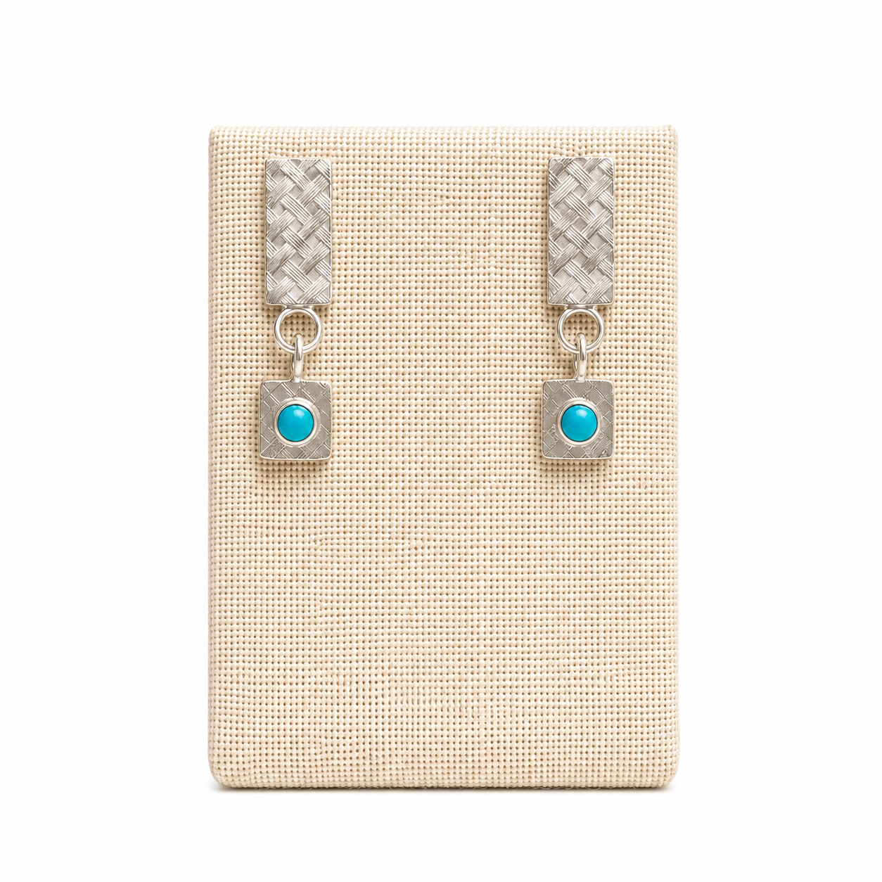 Woven Legacy - Earrings by Renée Lee Jewelry