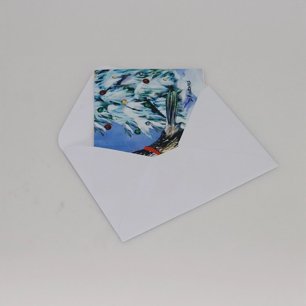 Roadrunner in Snow - Signature Holiday Card Box