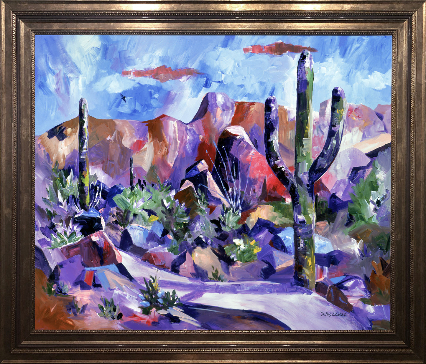 Stone Canyon by Diana Madaras - 59x47 Original Acrylic