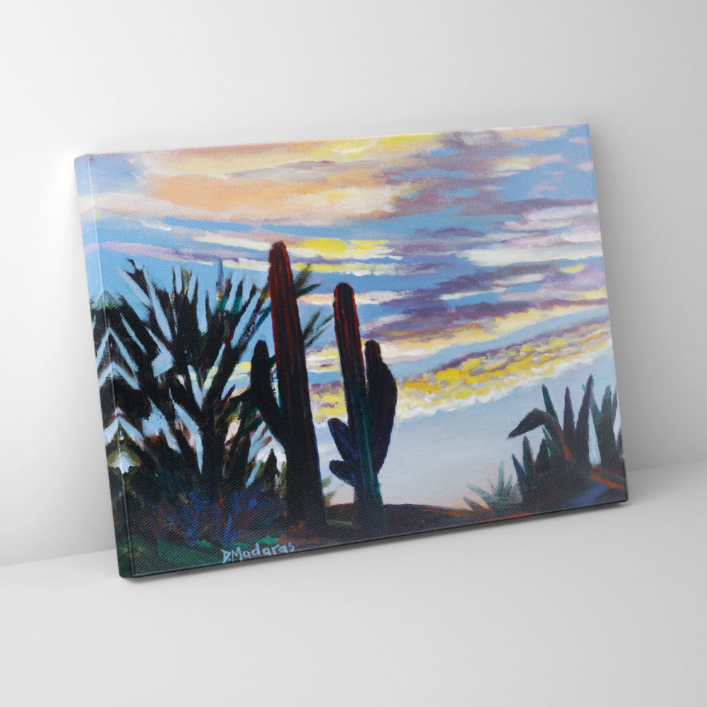 Sunrise Near Swan Road- Canvas