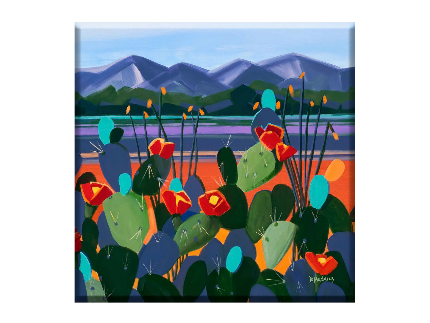 Third Peak - Glass Trivet