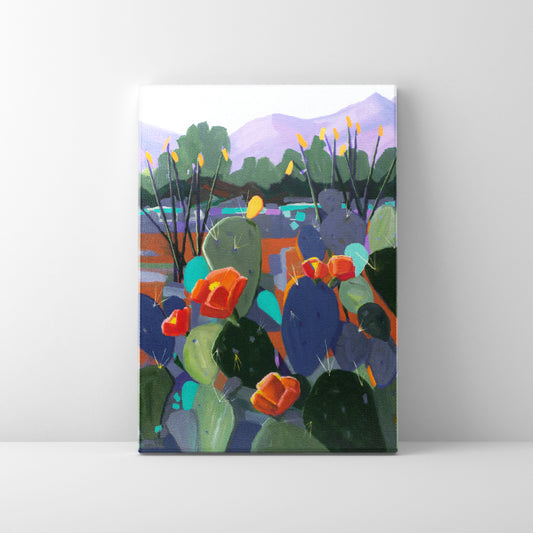 Twin Peaks I- Canvas