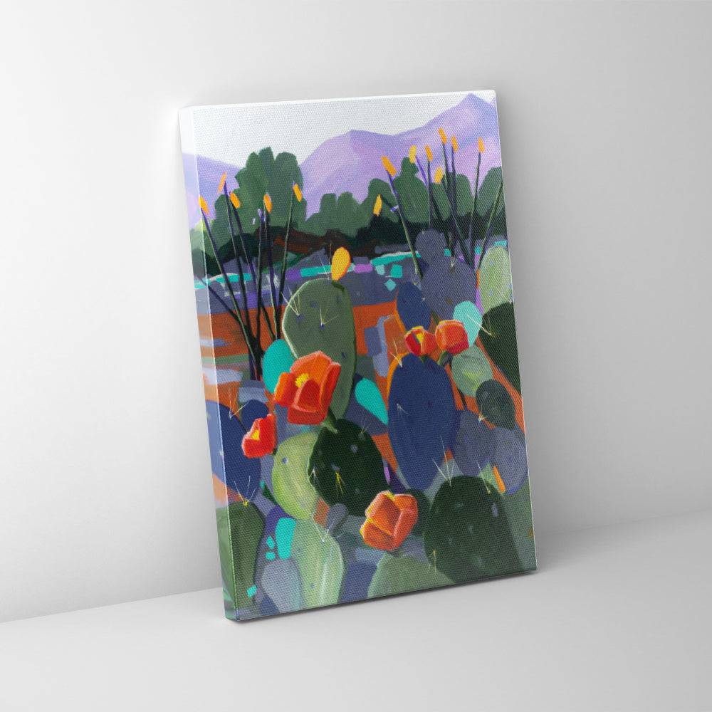 Twin Peaks I- Canvas