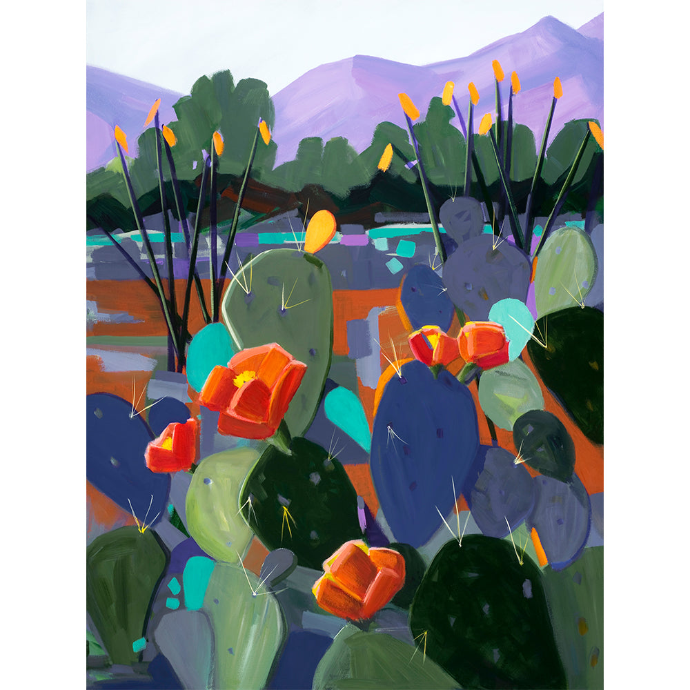 Twin Peaks I- Canvas