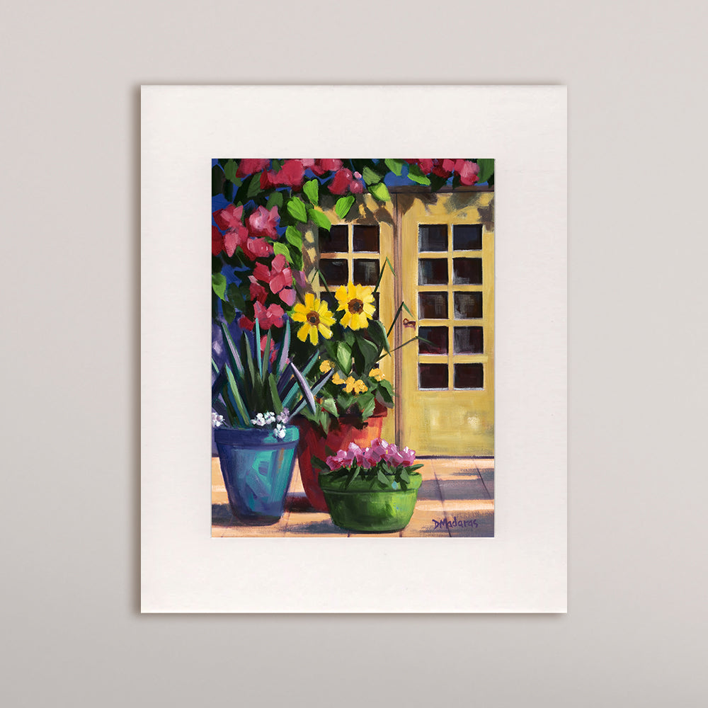 Wendy's Door- Matted Print