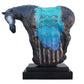Wild One (Blue)  Bronze Sculpture by Ray Tigerman