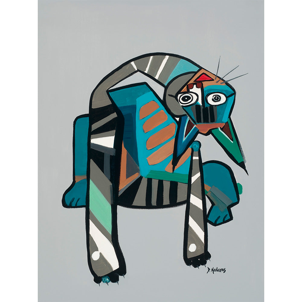 Wildcat Picasso- Matted Print