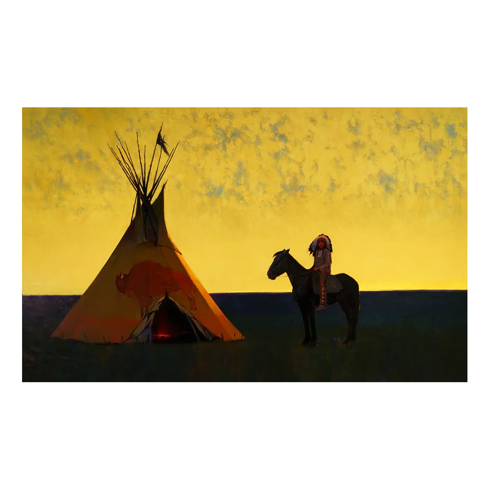 Indian Sunset I by Tom Gilleon - Limited Edition Giclée