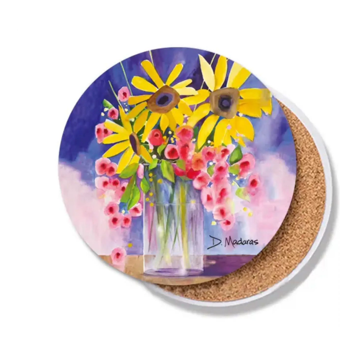 Joy in Bloom - Ceramic Coaster