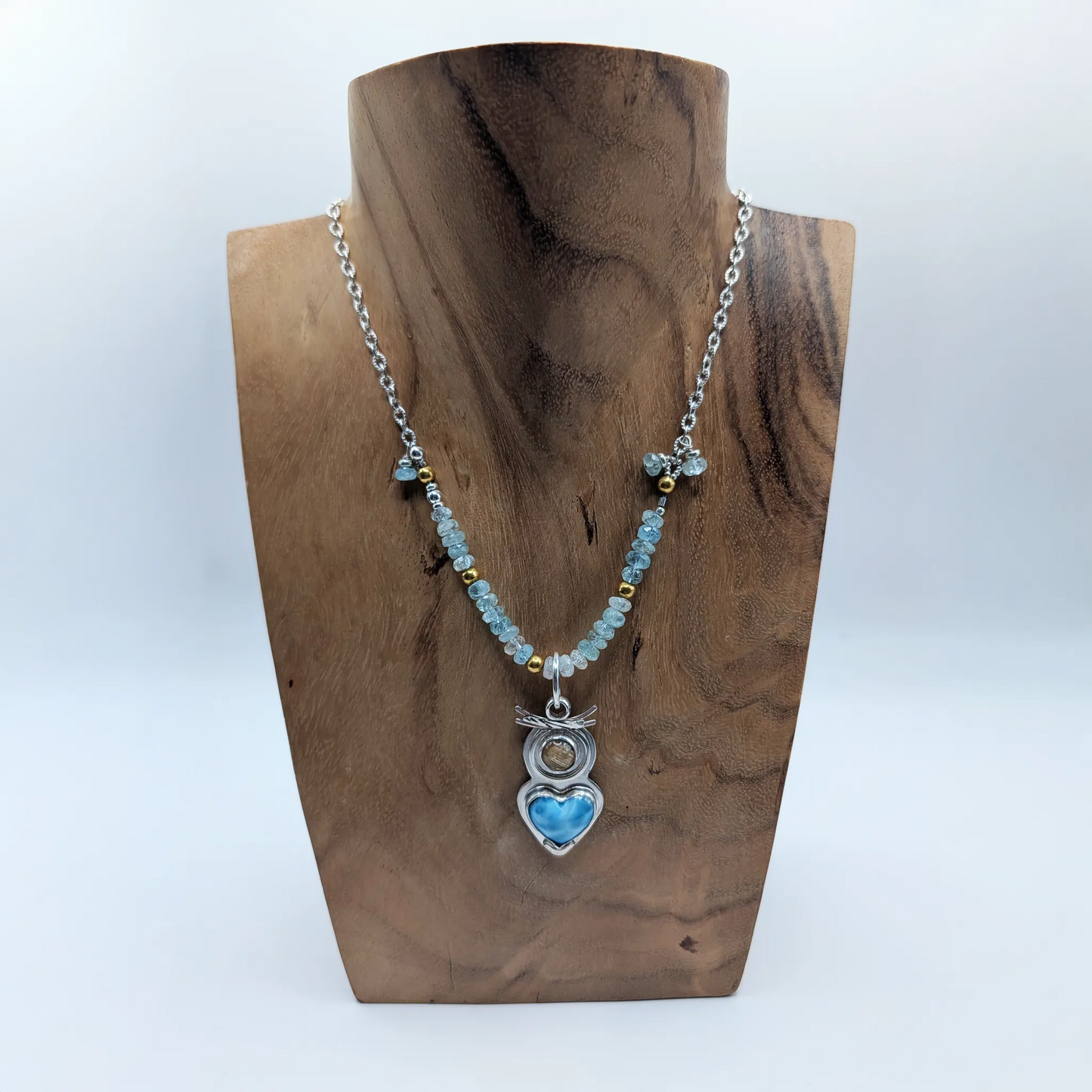 VSTS188 Pendant hearts of heart by Valerie Smith