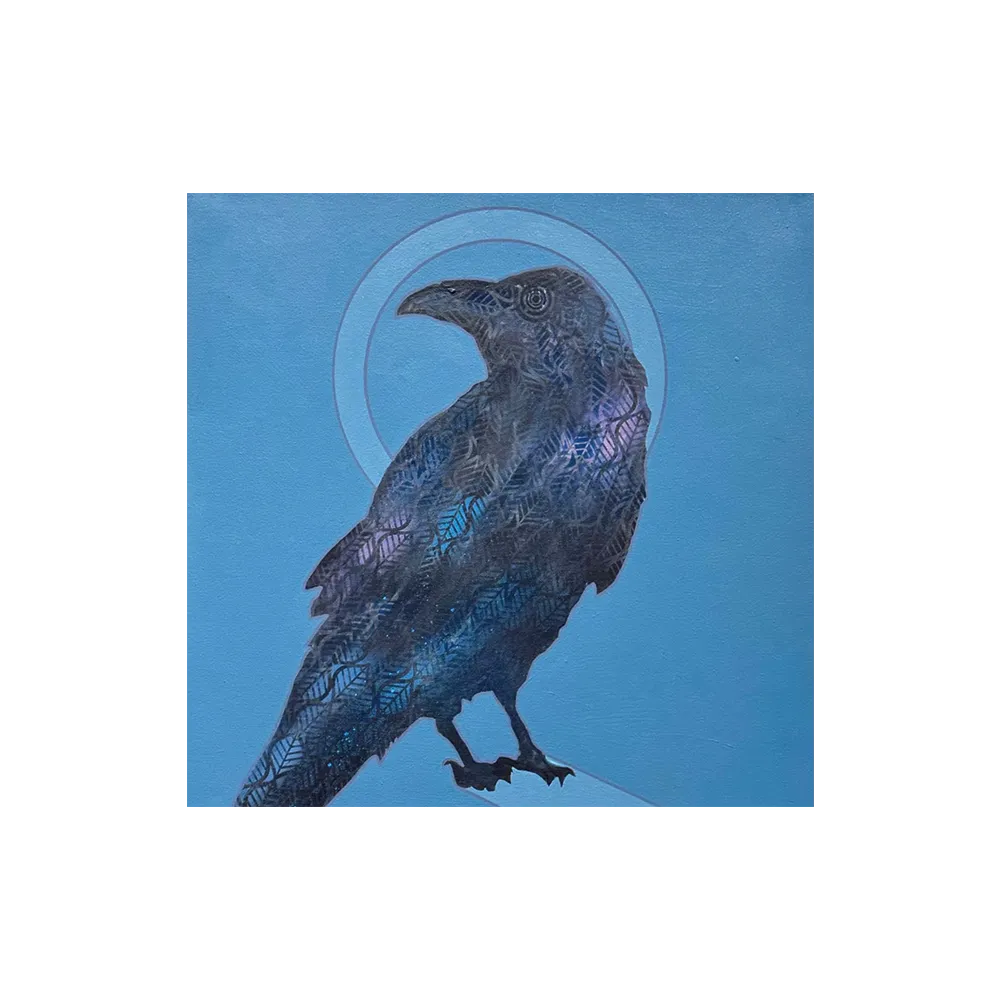 Moon Ring Raven by Nocona Burgess