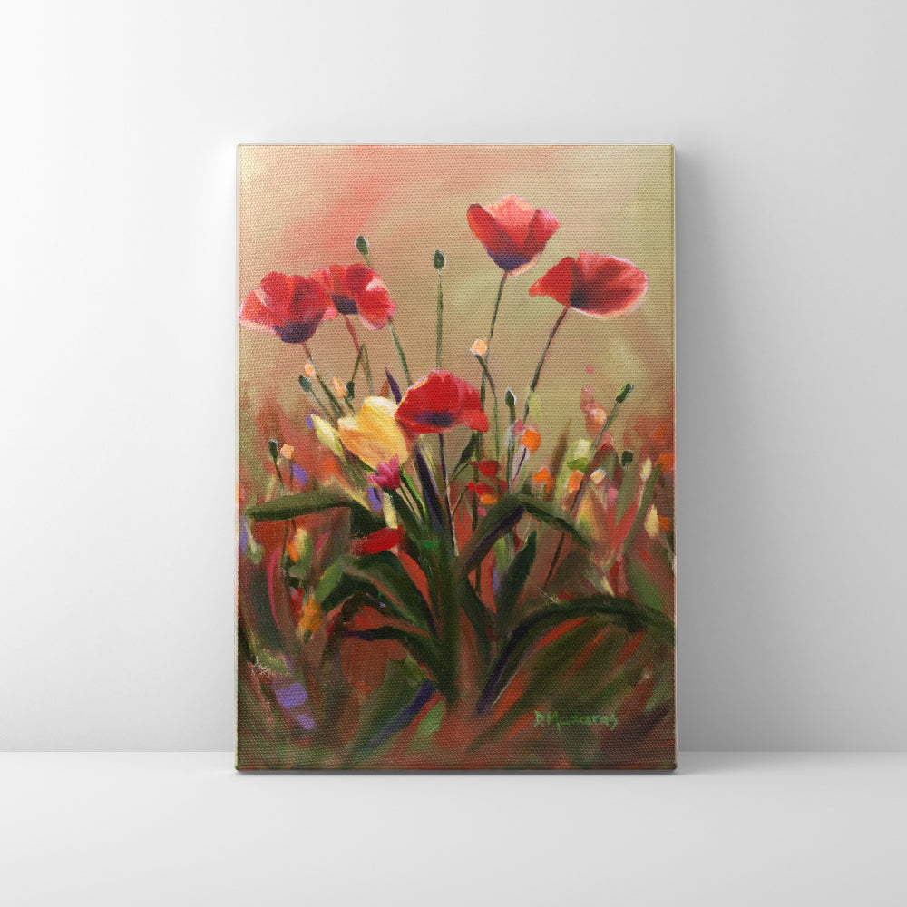 Poppy Love- Canvas