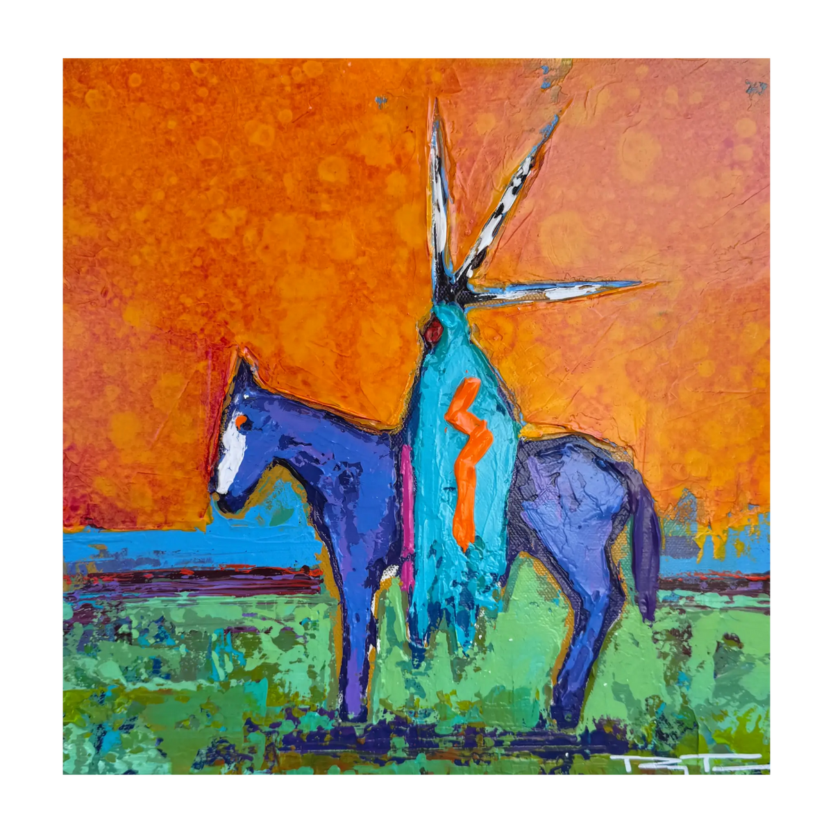 Sunset Ride by Ray Tigerman