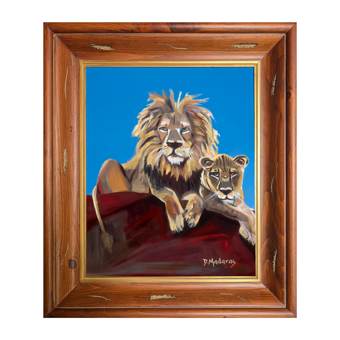 Top of The World by Diana Madaras - 16x20" Original Acrylic