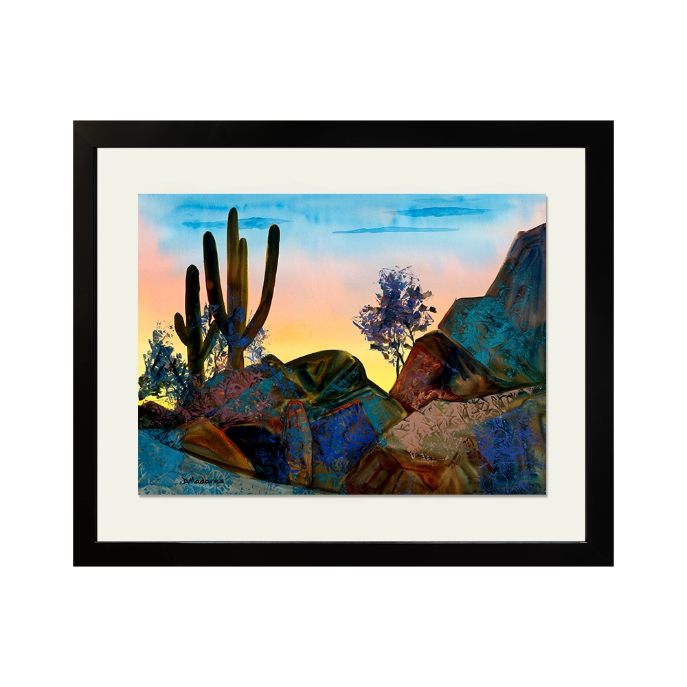 Watercolors Reimagined - Silhouette
