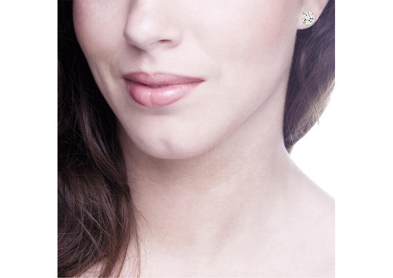 18 KGP 1 Carat 4 Prong Studs by Bling