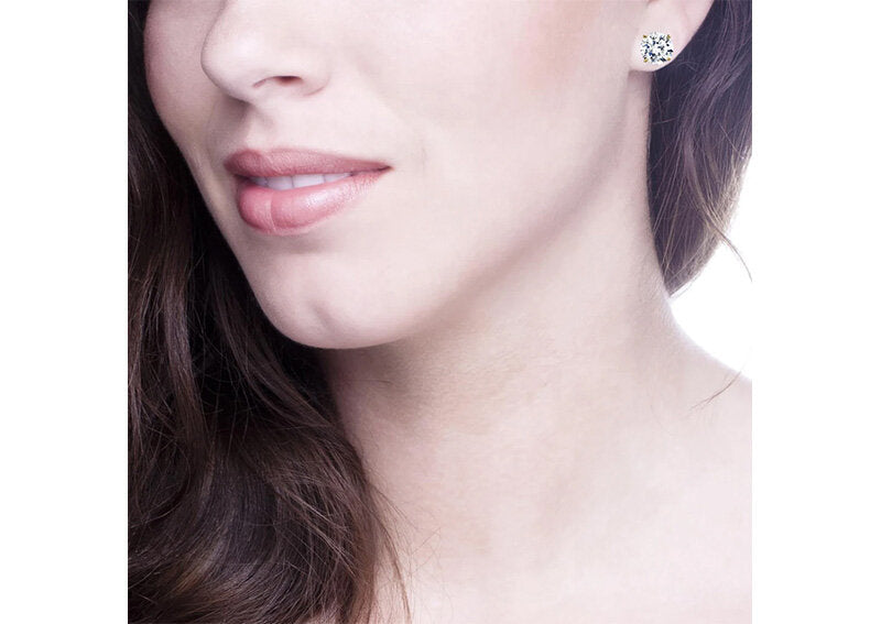 18 KGP 2 Carat 4 Prong Studs by Bling