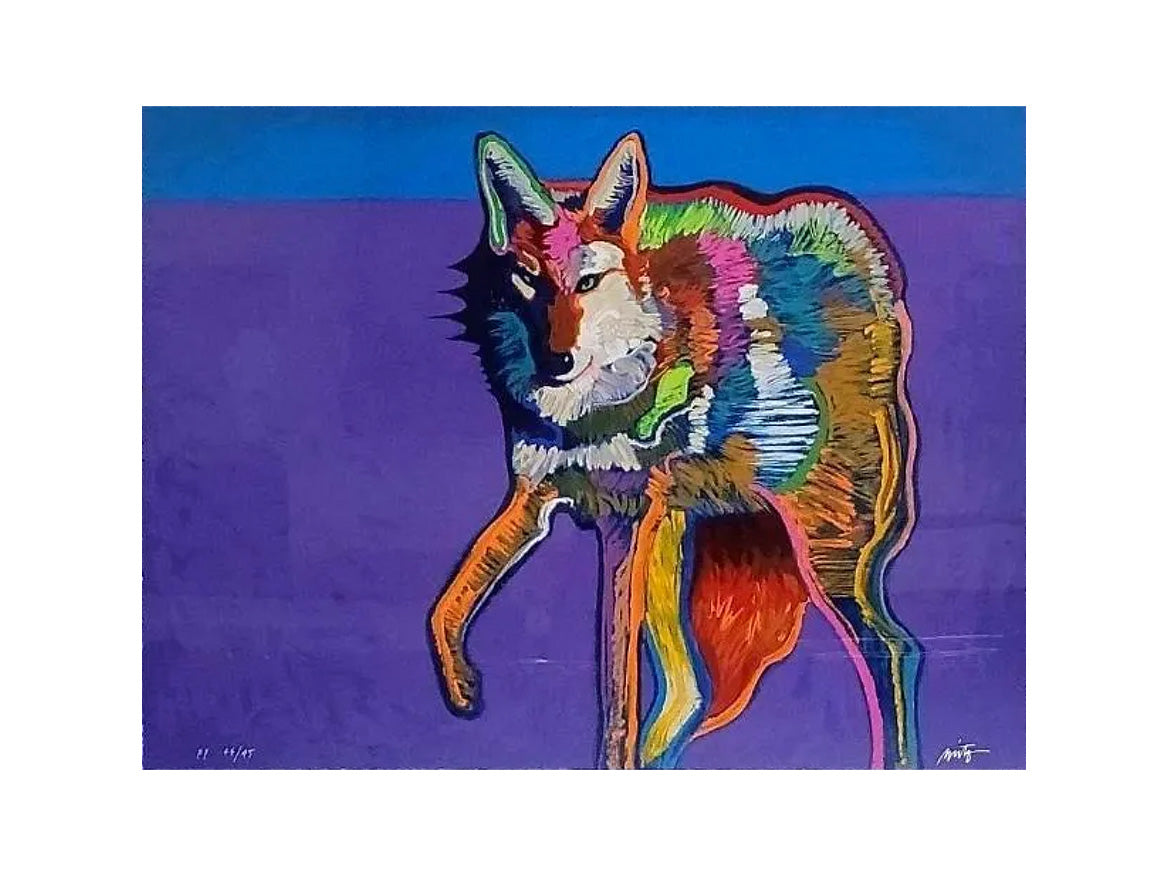 Coyote by John Nieto (Serigraph)