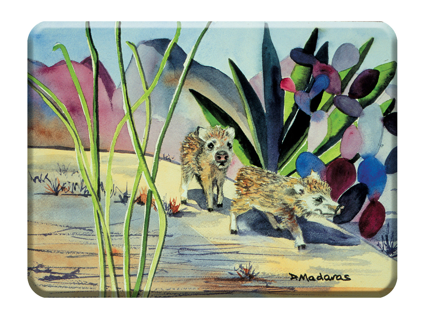 Looking for Mom - Glass Cutting Board