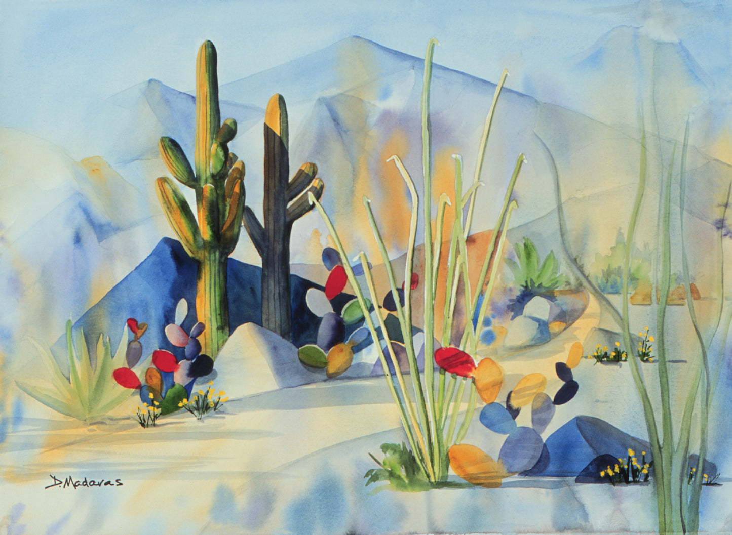 Morning Mist- Matted Print