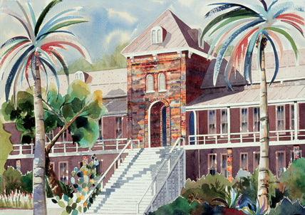 Old Main 2- Matted Print