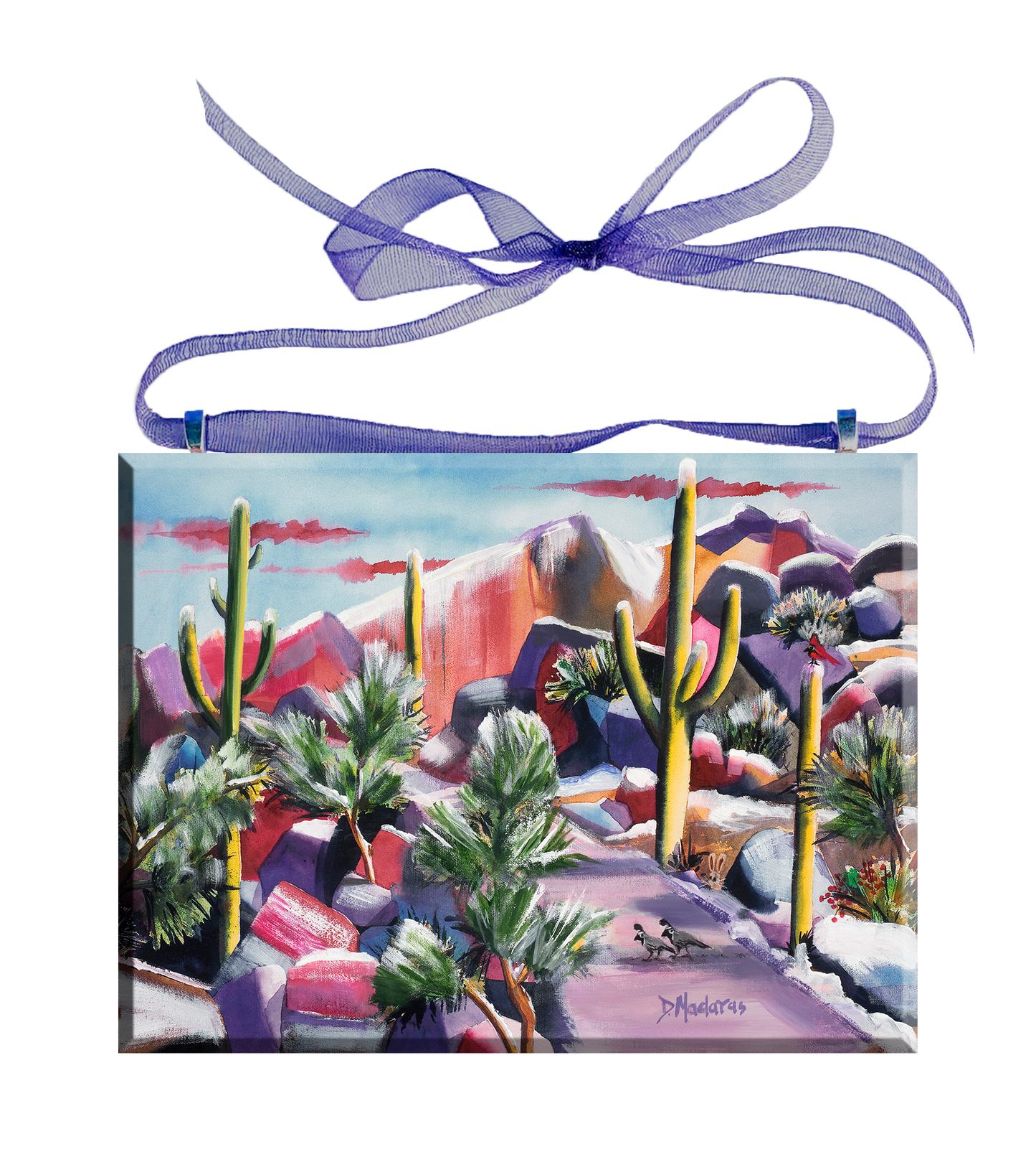 Sabino in Snow - Ornament