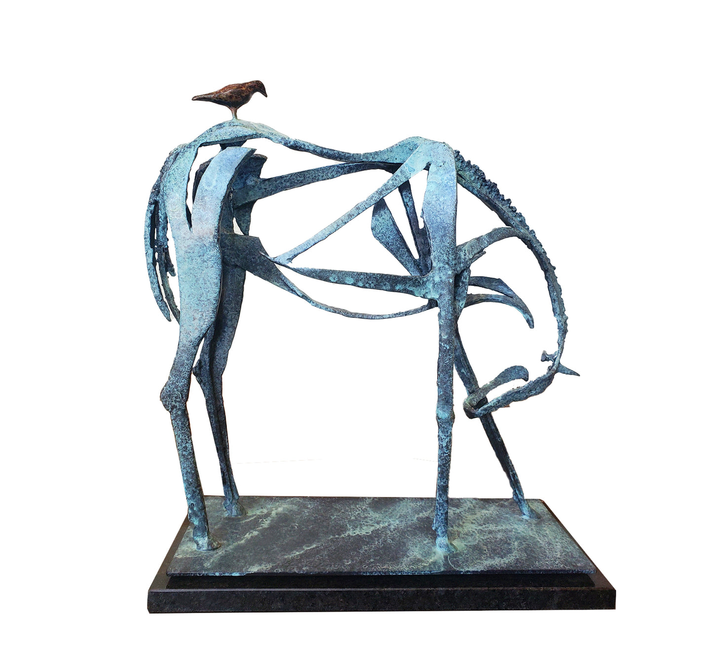 Salutation with a Friend by Al Glann