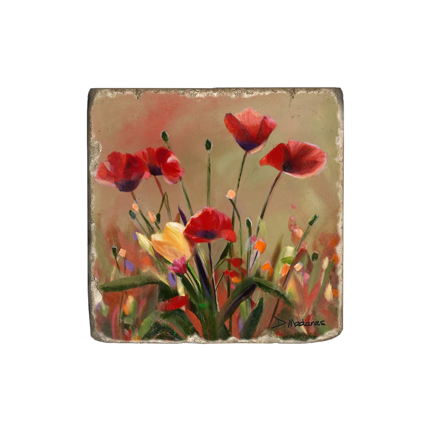 Poppy Love - Coaster
