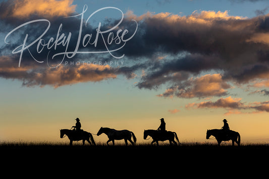 Cowboy Dawn by Rocky LaRose