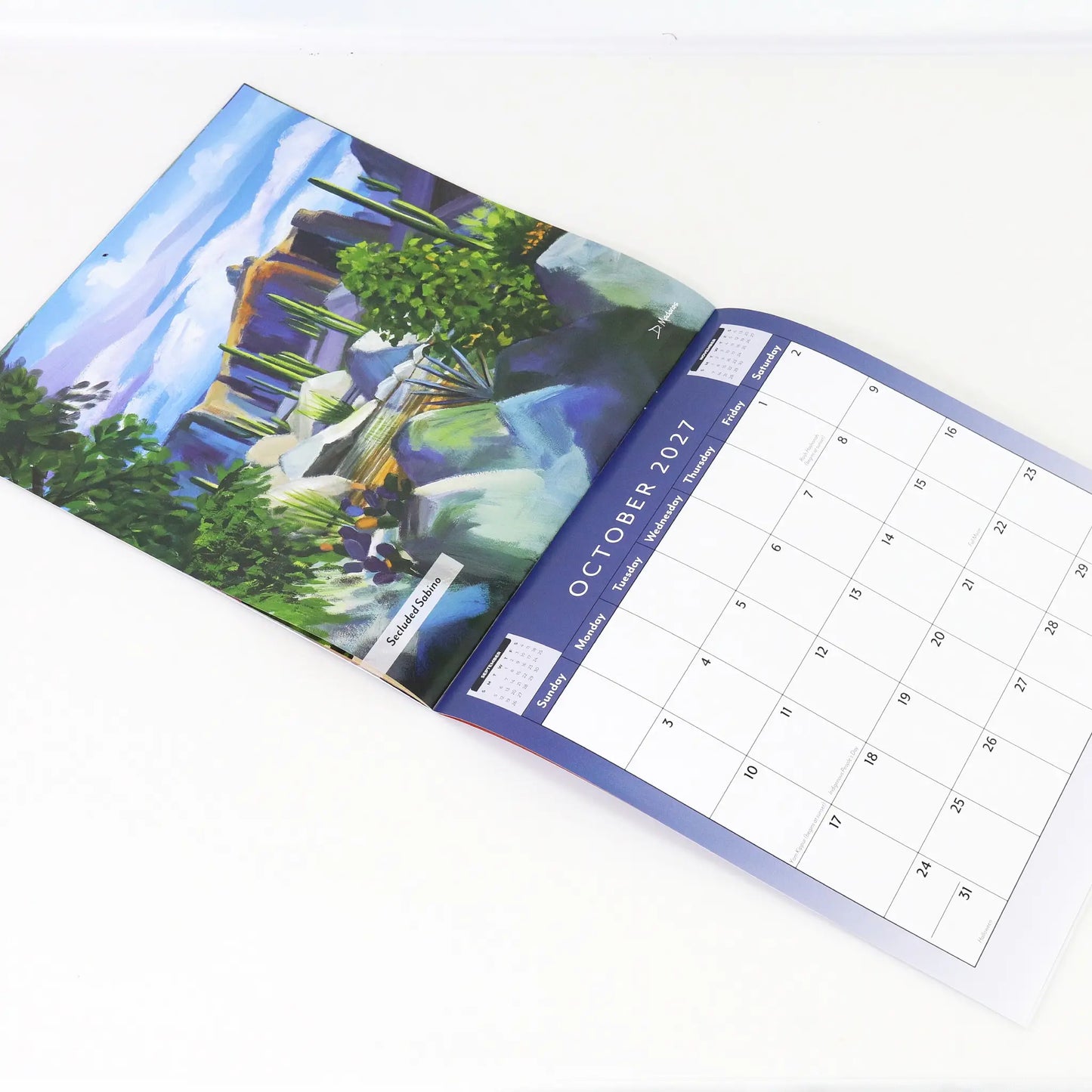 Southwest Wall Calendar 2027