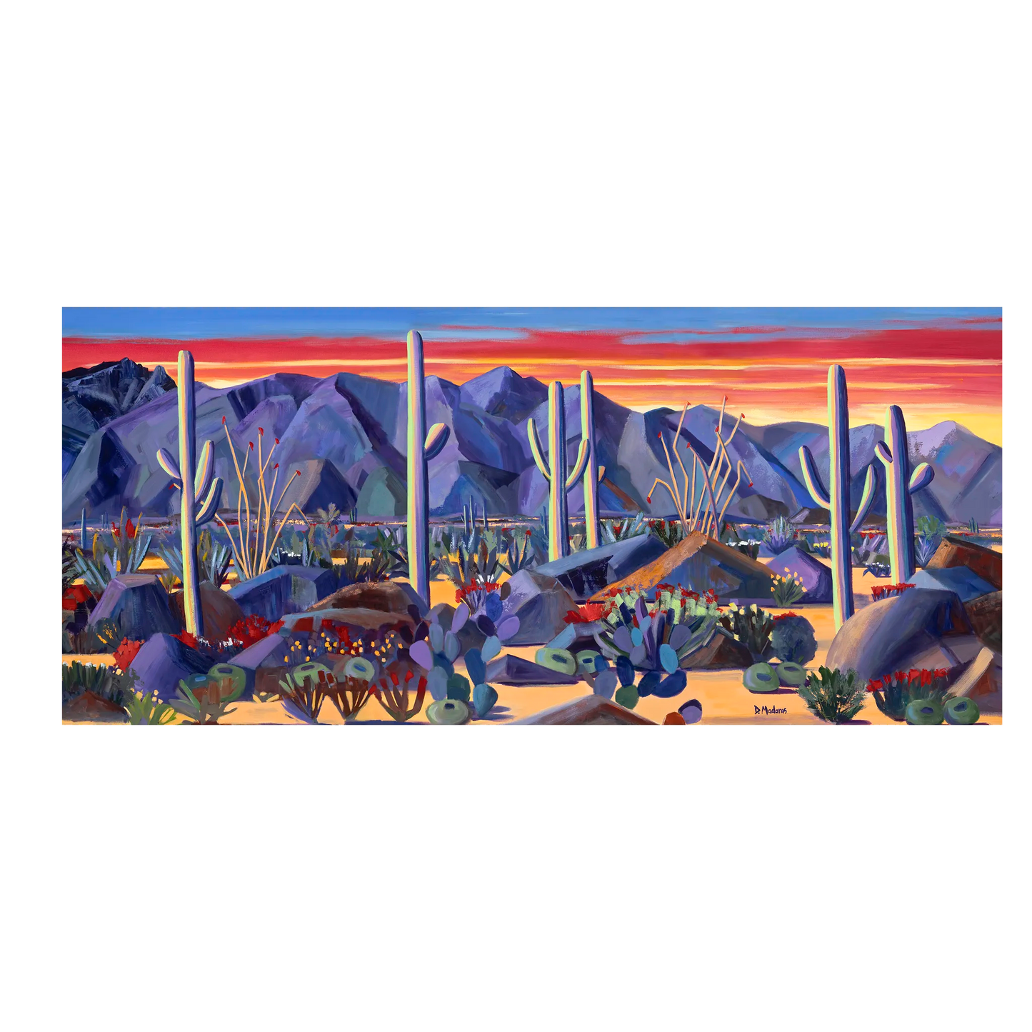 Aari's Ridge - Canvas Panorama