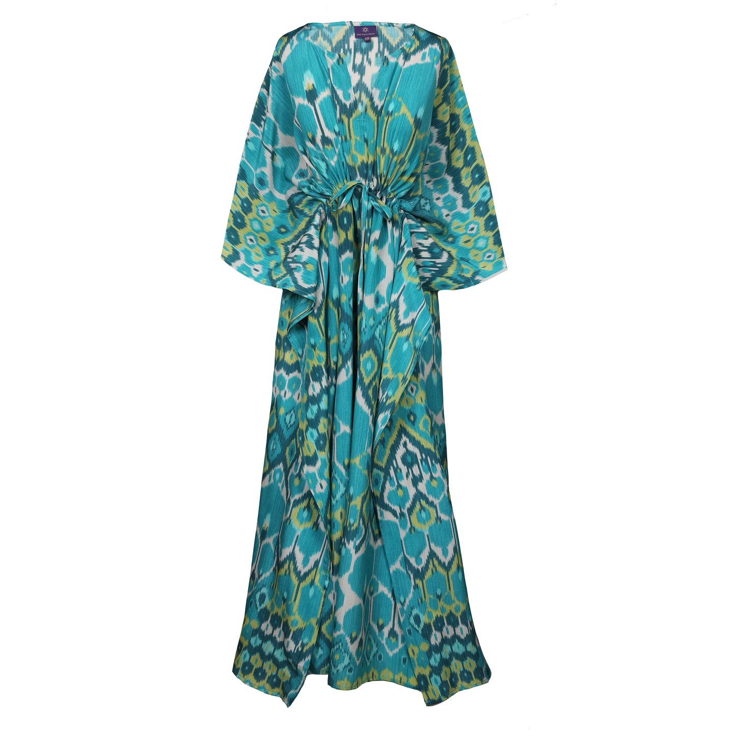 Acqua Vita Italian Silk Kaftan by Pax Philomena