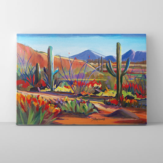 Along the Red Mile- Mini Canvas
