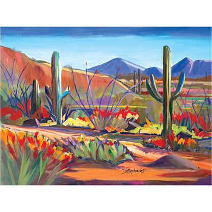 Along the Red Mile- Canvas