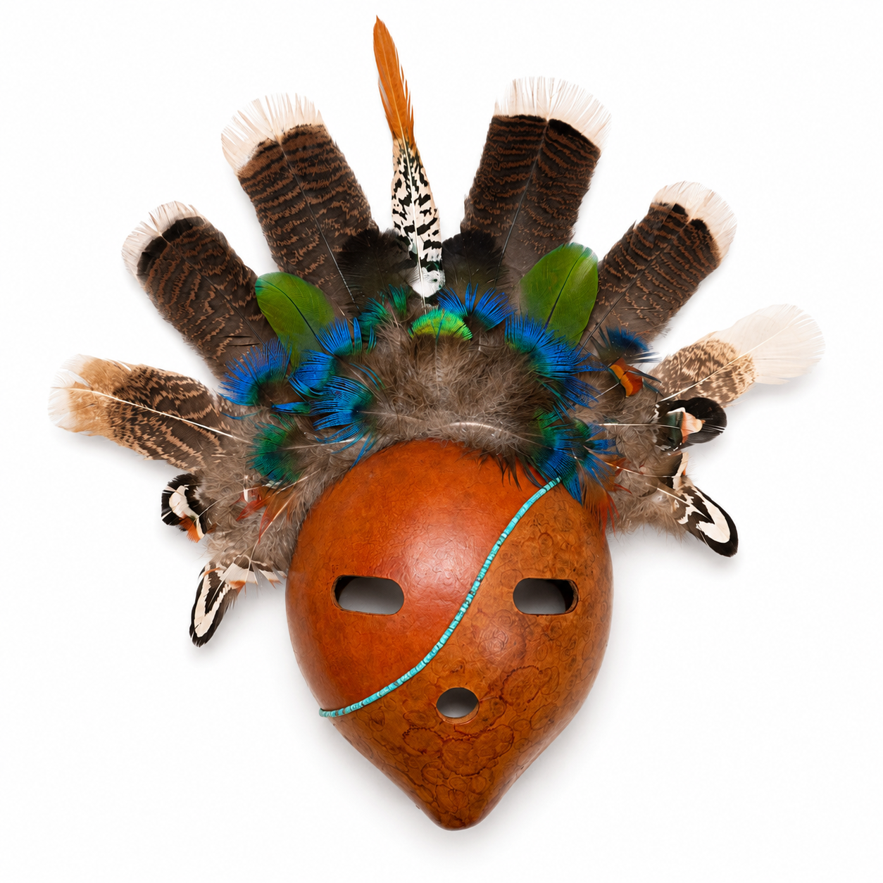 DW214 "BAJI" Gourd Mask by Diane West