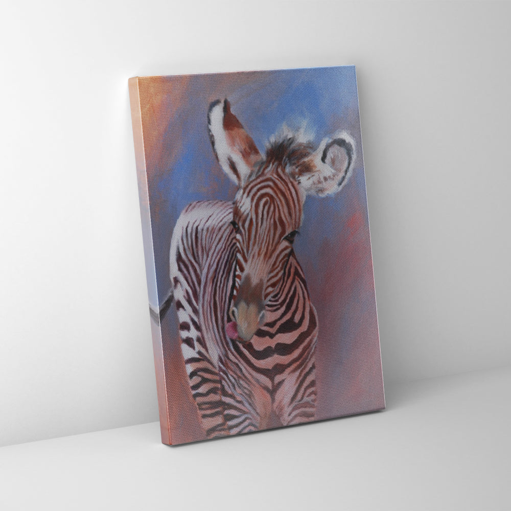 Baby Zebra- Canvas