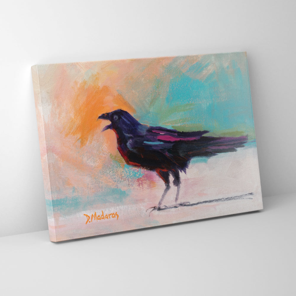 Black Raven- Canvas