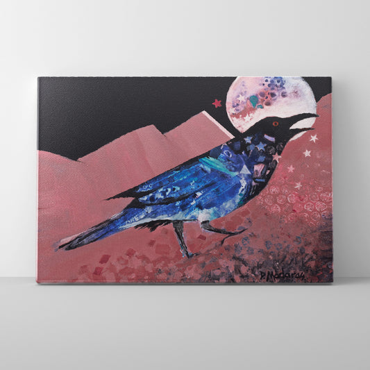 Blackbird Singing in the Dead of Night- Canvas