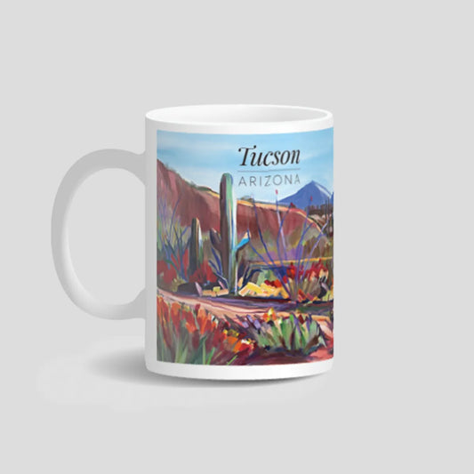 Along the Red Mile - Bone China Mug