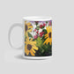 Three Sunflowers - Bone China Mug