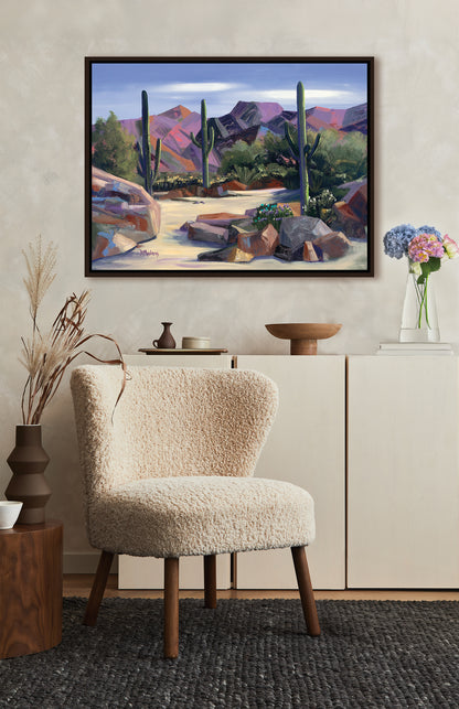 Dry River Bed- Canvas