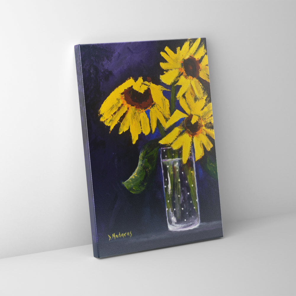 Bruce's Sunflowers - Canvas
