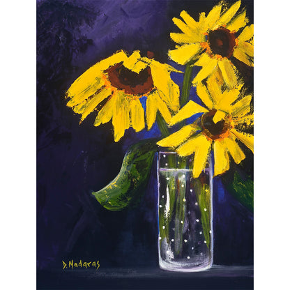 Bruce's Sunflowers - Canvas