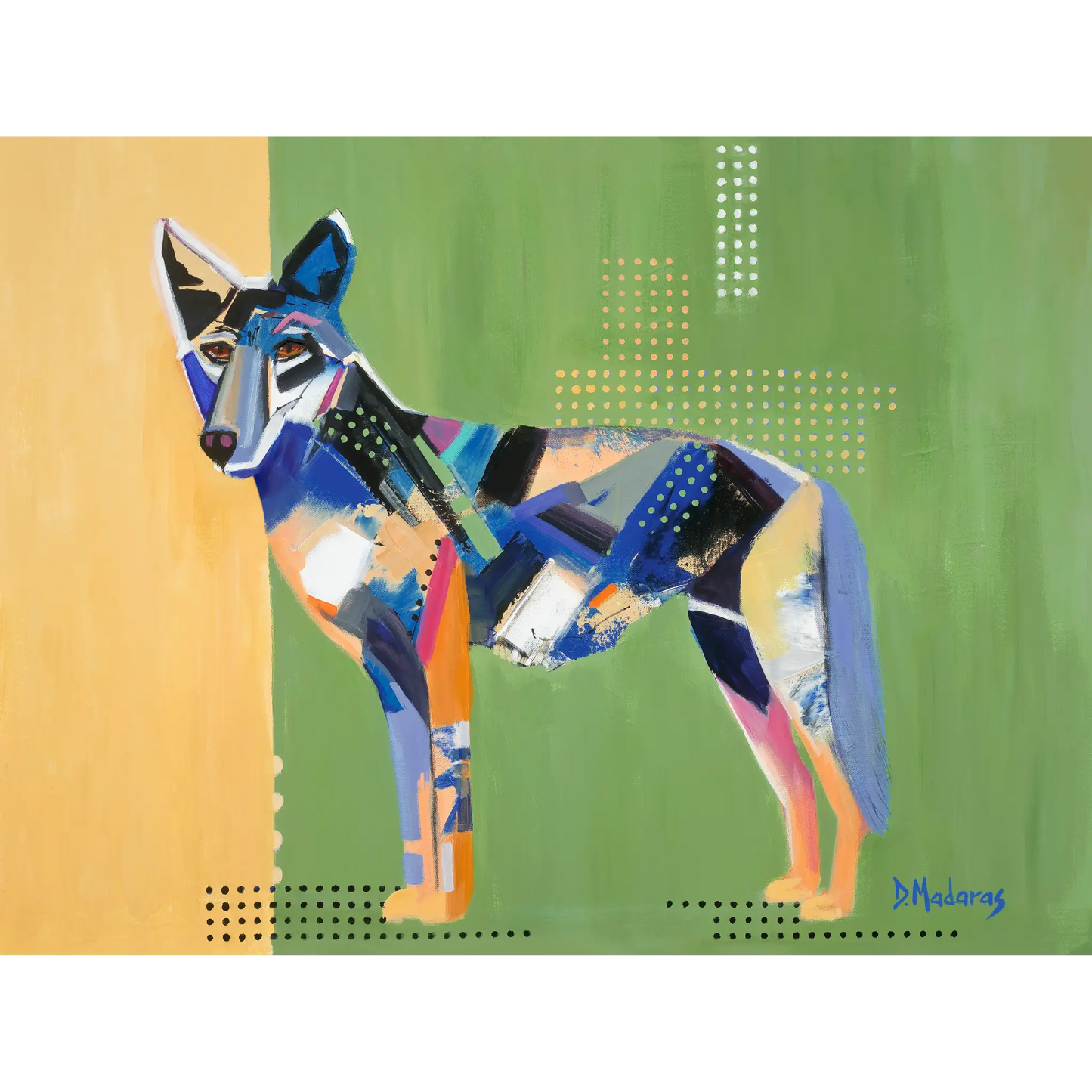 Coyote Blues - Canvas